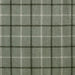 Plaid Rod Pocket and Back Tab Curtain Panel with Fleece Lining, Thermal Insulated Green Not Specified -DTYStore
