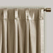Pleat Curtain Panel with Tieback (Single) Champagne 52x84' Default -DTYStore