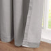 Pleat Curtain Panel with Tieback (Single) Silver 52x96' Default -DTYStore