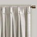 Pleat Curtain Panel with Tieback (Single) White 52x84' Default -DTYStore