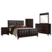Pocatello Cappuccino 5-piece Eastern King Bedroom Set Default -DTYStore