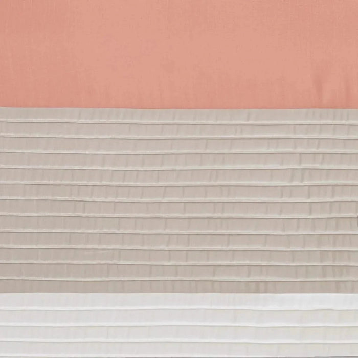 Polyoni Pintuck Curtain Panel(Only 1 Pc Panel) Default -DTYStore