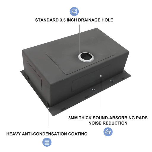 Premium 30-Inch Drop-in Kitchen Sink with Pull-Down Faucet and Soap Dispenser, Brushed Nickel Stainless Steel Default -DTYStore