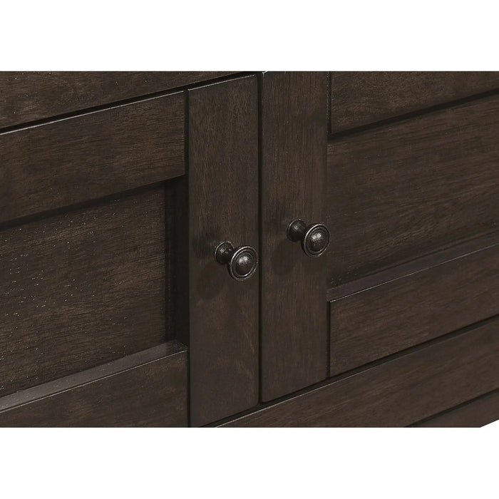 Prentiss Cappuccino 78-inch Extension Counter Dining Table Default -DTYStore