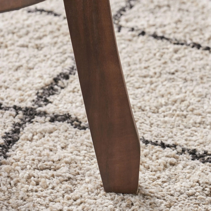 Primrose Outdoor Dark Gray Finished Acacia Wood Barstools with Foot Rest, Set of 2, Contemporary Style Default -DTYStore