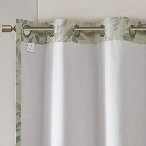 Printed Botanical Blackout Curtain Panel(Only 1 Pc Panel) Default -DTYStore