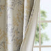 Printed Botanical Blackout Curtain Panel(Only 1 Pc Panel) Default -DTYStore