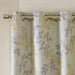 Printed Botanical Blackout Curtain Panel Default -DTYStore