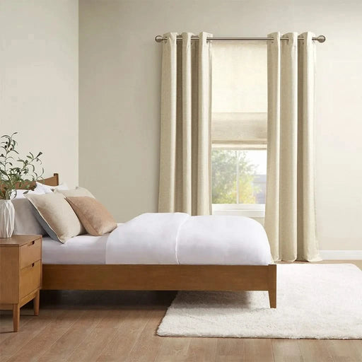 Printed Faux Silk Room Darkening Cordless Roman Shade Default -DTYStore