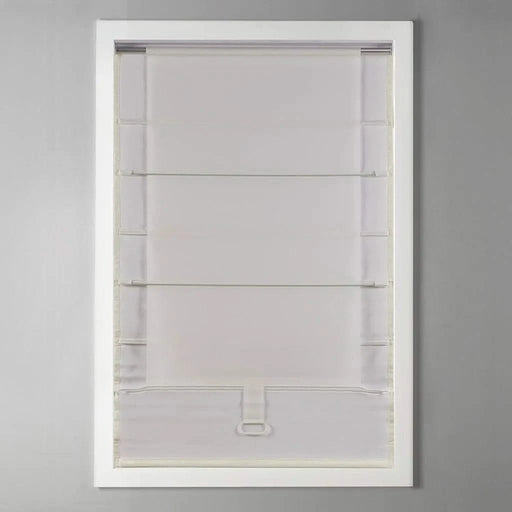 Printed Faux Silk Room Darkening Cordless Roman Shade Default -DTYStore