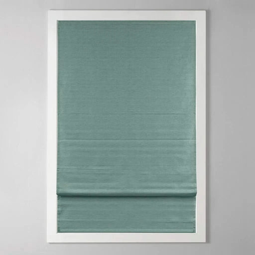 Printed Faux Silk Room Darkening Cordless Roman Shade Default -DTYStore