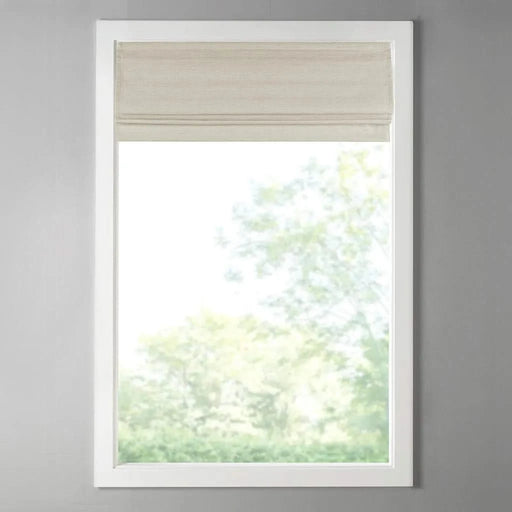 Printed Faux Silk Room Darkening Cordless Roman Shade Default -DTYStore