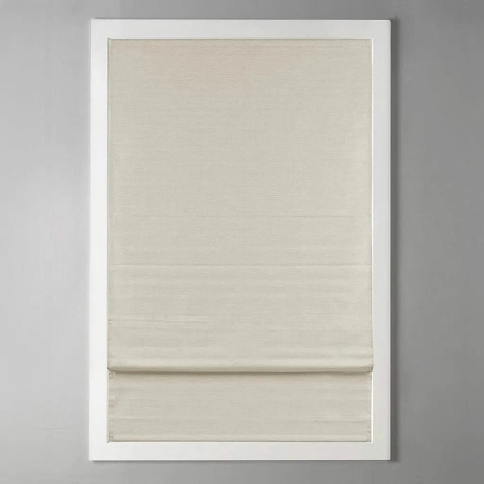 Printed Faux Silk Room Darkening Cordless Roman Shade Default -DTYStore