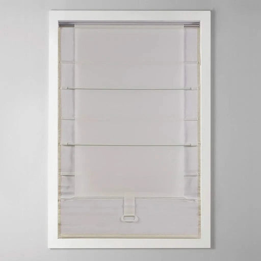 Printed Faux Silk Room Darkening Cordless Roman Shade Default -DTYStore