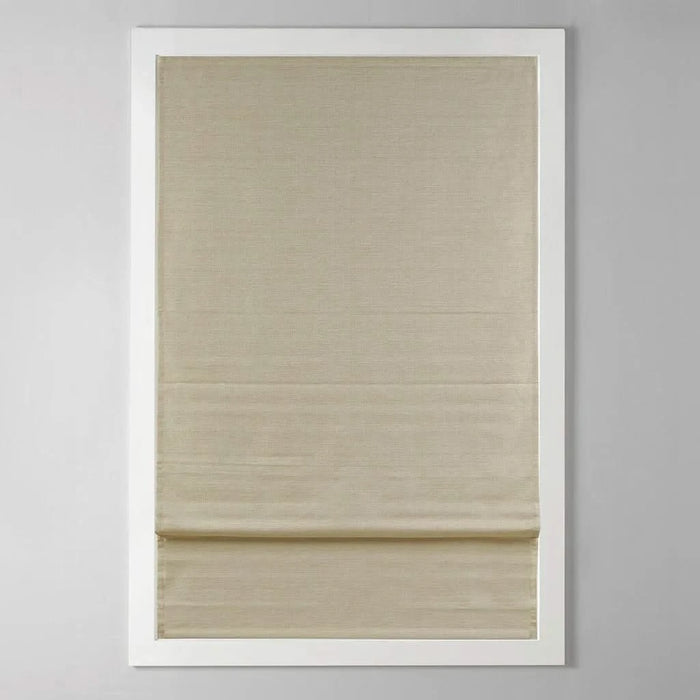 Printed Faux Silk Room Darkening Cordless Roman Shade Default -DTYStore