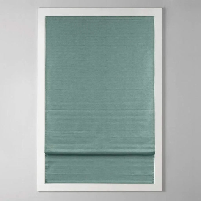 Printed Faux Silk Room Darkening Cordless Roman Shade Default -DTYStore