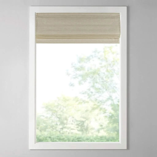 Printed Faux Silk Room Darkening Cordless Roman Shade Default -DTYStore