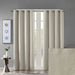 Printed Heathered Blackout Grommet Top Curtain Panel(Only 1 Pc Panel) Default -DTYStore