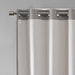 Printed Heathered Blackout Grommet Top Curtain Panel(Only 1 Pc Panel) Default -DTYStore