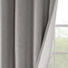 Printed Heathered Blackout Grommet Top Curtain Panel(Only 1 Pc Panel) Default -DTYStore