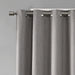 Printed Heathered Blackout Grommet Top Curtain Panel(Only 1 Pc Panel) Default -DTYStore