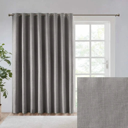 Printed Heathered Blackout Window Patio Panel Default -DTYStore