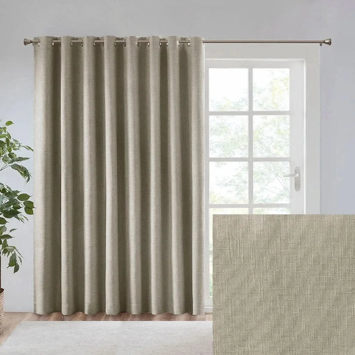 Printed Heathered Blackout Window Patio Panel - DTY Store