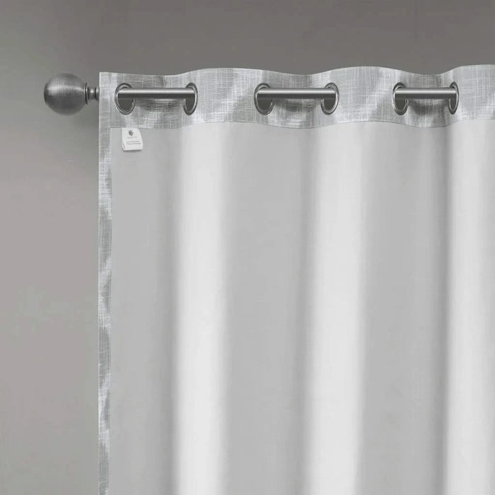 Printed Ikat Blackout Curtain Panel(Only 1 Pc Panel) Default -DTYStore