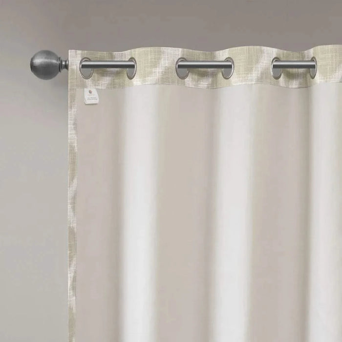 Printed Ikat Blackout Curtain Panel(Only 1 Pc Panel) Default -DTYStore