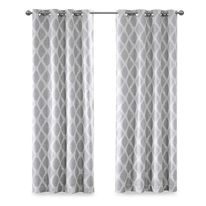 Printed Ikat Blackout Curtain Panel(Only 1 Pc Panel) Default -DTYStore