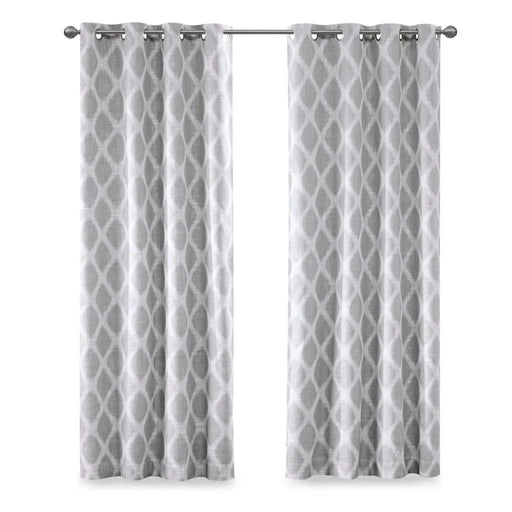Printed Ikat Blackout Curtain Panel(Only 1 Pc Panel) Default -DTYStore