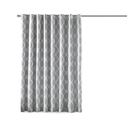 Printed Ikat Blackout Patio Curtain(Only 1 Pc Panel) Default -DTYStore