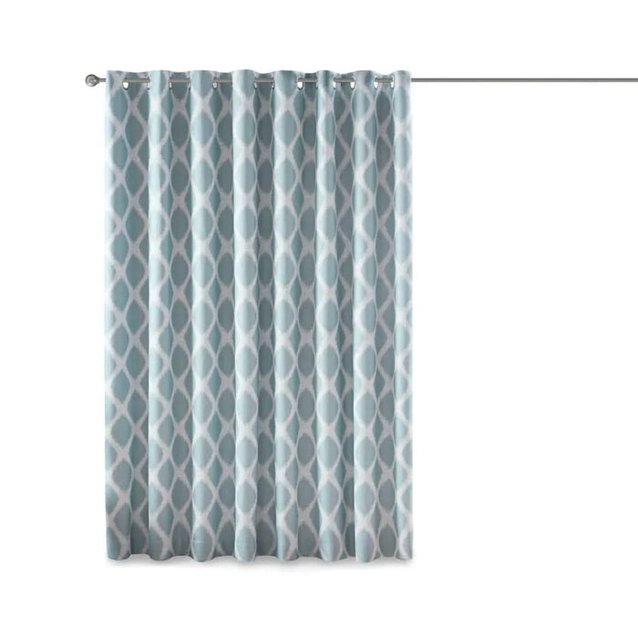 Printed Ikat Blackout Patio Curtain(Only 1 Pc Panel) Default -DTYStore