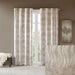Printed Jacquard Grommet Top Total Blackout Curtain Panel(Only 1 Pc Panel) - DTY Store