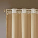Printed Jacquard Grommet Top Total Blackout Curtain Panel(Only 1 Pc Panel) - DTY Store