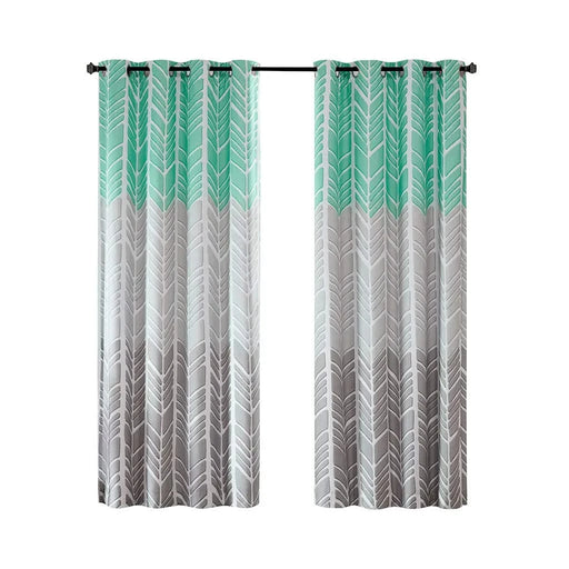 Printed Total Blackout Curtain Panel(Only 1 Pc Panel) Default -DTYStore