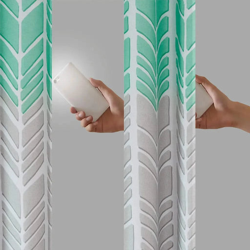 Printed Total Blackout Curtain Panel(Only 1 Pc Panel) Default -DTYStore