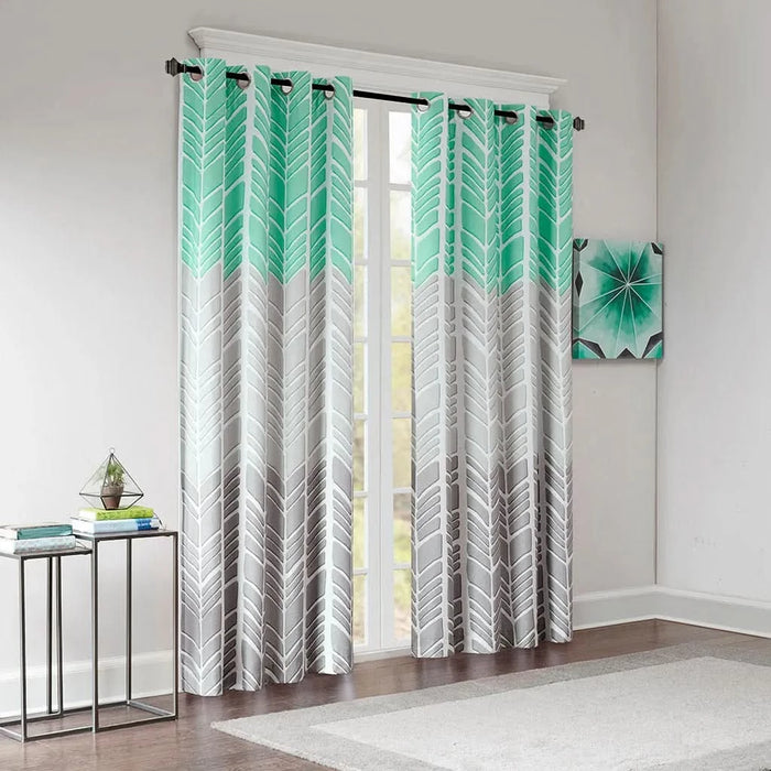 Printed Total Blackout Curtain Panel(Only 1 Pc Panel) - DTY Store