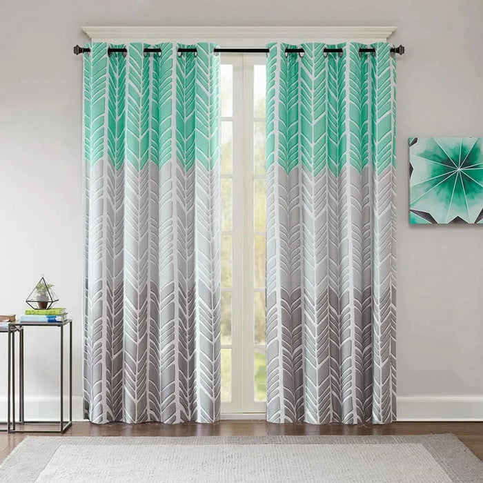 Printed Total Blackout Curtain Panel(Only 1 Pc Panel) - DTY Store