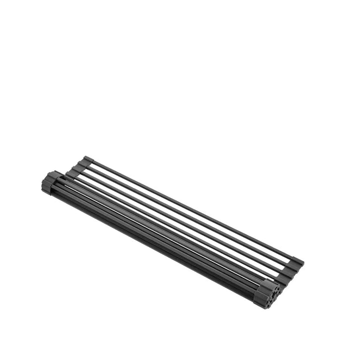 Purifier Kitchen Faucet Drinking Water Faucet With Roll Up Dish Drying Rack, Pull Down Water Filter Kitchen Sink Faucets (Matte Black) Default -DTYStore