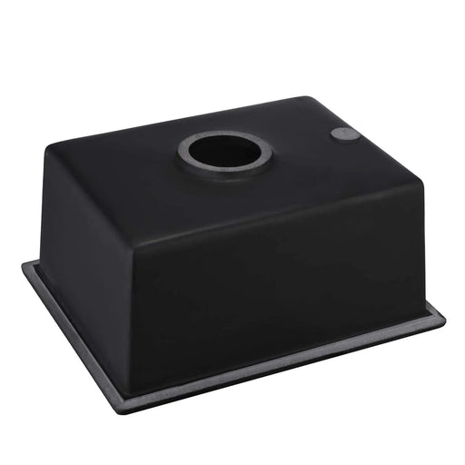 Quartz 13.77' L X 17.71' W Undermount Bar Sink With Basket Strainer Default -DTYStore