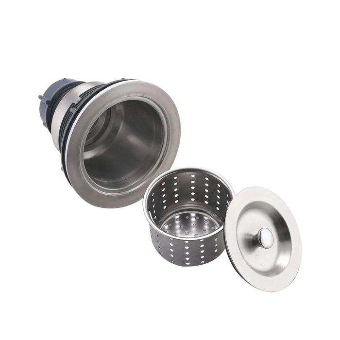 Quartz 18' L X 16' W Undermount Bar Sink With Grid And Strainer Default -DTYStore