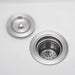 Quartz 18' L X 16' W Undermount Bar Sink With Grid And Strainer - DTY Store