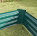 Raised Garden Bed Outdoor, 6×3×1ft , Metal Raised Rectangle Planter Beds for Plants, Vegetables, and Flowers - Green Default -DTYStore