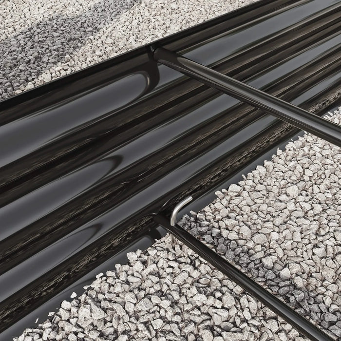 Raised Garden Bed Outdoor, Oval Large Metal Raised Planter Bed for for Plants, Vegetables, and Flowers - Black Default -DTYStore