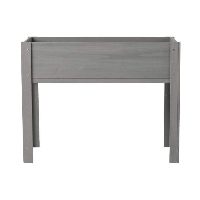 Raised Garden Bed with Legs, Elevated Wooden Planter Box for Outdoor Plants Flowers Fruits Vegetable Herb Growing Default -DTYStore