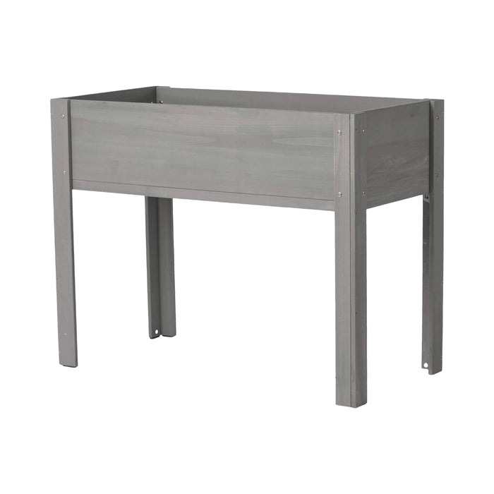 Raised Garden Bed with Legs, Elevated Wooden Planter Box for Outdoor Plants Flowers Fruits Vegetable Herb Growing Default -DTYStore