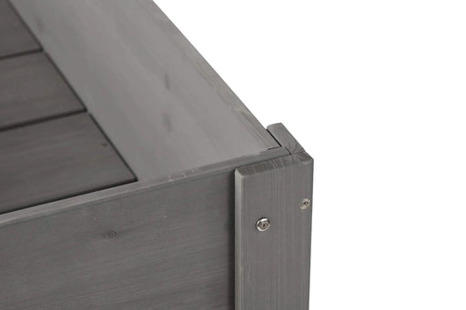 Raised Garden Bed with Legs, Elevated Wooden Planter Box for Outdoor Plants Flowers Fruits Vegetable Herb Growing Default -DTYStore