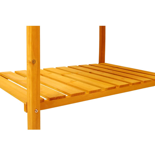 Raised Garden Bed with Legs, Wooden Elevated Planter Box with 8 Grids Divider & Protective Liner, Standing Garden Planter Bed for Vegetables Flowers Herbs on Deck Patio Backyard Default -DTYStore