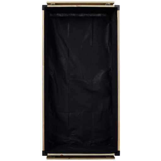 Raised Garden Bed with Metal Legs and Folding Storage Shelf for Outdoor Patio, Deck, Balcony Default -DTYStore